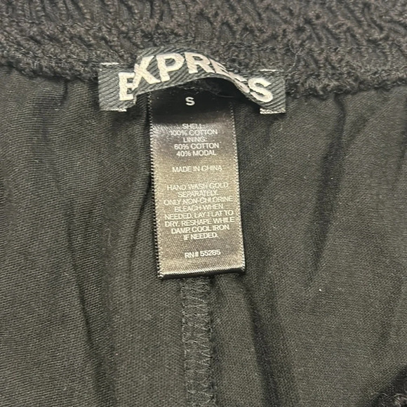 Express Bohemian Crochet Embroidered Tassel Tie Waistband Low Rise Microshorts S - Picture 5 of 7